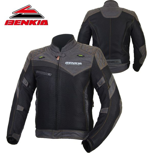 benkia сетка дышащий мотоцикл куртка ретро-стиль chaqueta moto куртка мотоцикл мотокросс езда защитное снаряжение js11
benkia сетка дышащий мотоцикл куртка ретро-стиль chaqueta moto куртка мотоцикл мотокросс езда защитное снаряжение js11