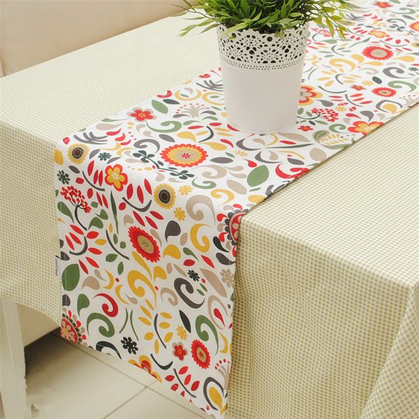 europe style cotton canvas printed flower table runner for home/l double sides 30*180cm 30* 210cm accept customized
europe style cotton canvas printed flower table runner for home/l double sides 30*180cm 30* 210cm accept customized