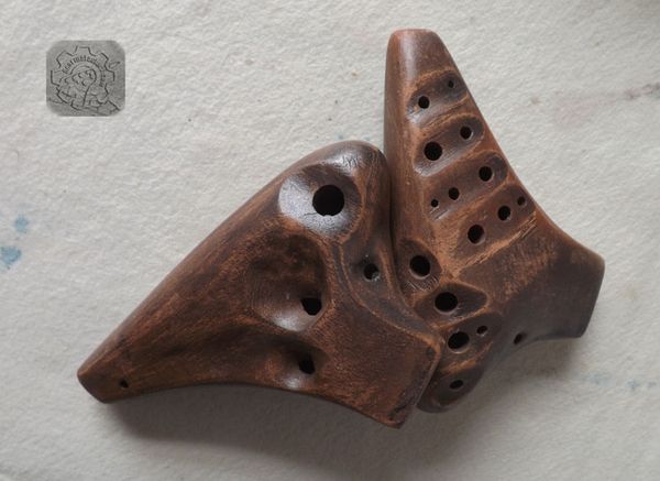ocarina double tube 16-hole treble se tone chinese classical instruments
ocarina double tube 16-hole treble se tone chinese classical instruments