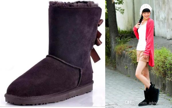 2018 christmas new australia classic tall winter boots real leather bailey bowknot women's bailey bow snow boots shoes bo2784, Black
2018 christmas new australia classic tall winter boots real leather bailey bowknot women's bailey bow snow boots shoes bo2784, Black