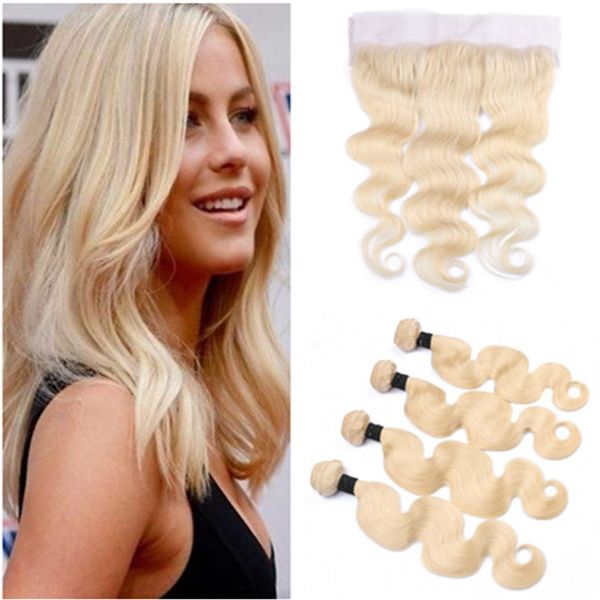 pure 613 blonde brazilian human hair bundle deals with frontal 4bundles blonde body wave virgin hair wefts with 13x4 lace frontal closure, Black;brown
pure 613 blonde brazilian human hair bundle deals with frontal 4bundles blonde body wave virgin hair wefts with 13x4 lace frontal closure, Black;brown