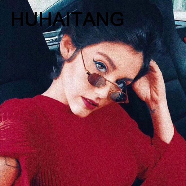 huhaitang new fashion small sunglasses women vintage punk oval frame sun glasses for men, White;black
huhaitang new fashion small sunglasses women vintage punk oval frame sun glasses for men, White;black