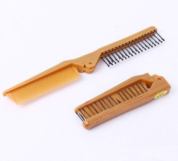 v folded magic hair style comb brush curling care multi fuction travelling comb ing, Silver
v folded magic hair style comb brush curling care multi fuction travelling comb ing, Silver