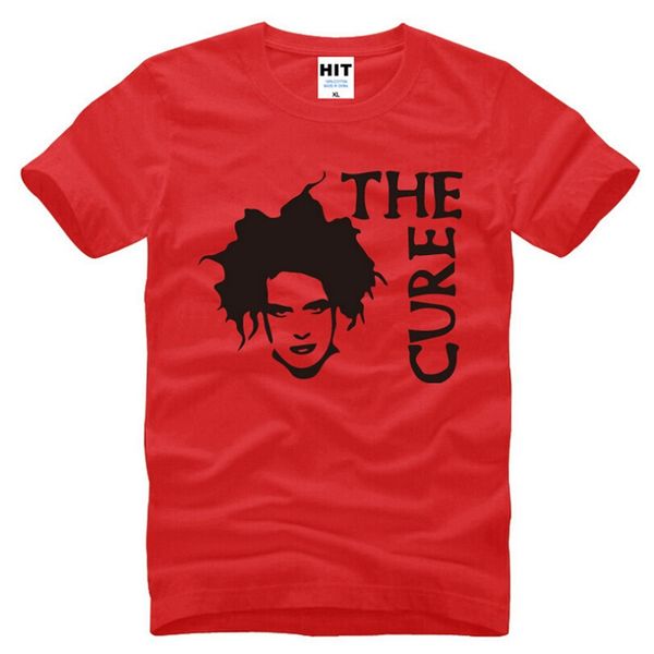 new the cure robert smith t shirts men fashion rock punk t-shirt short sleeve o neck cotton printed tee men's clothing, White;black
new the cure robert smith t shirts men fashion rock punk t-shirt short sleeve o neck cotton printed tee men's clothing, White;black