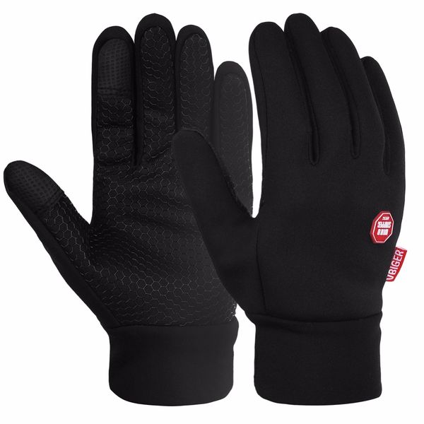 vbiger black winter warm gloves windproof cold weather gloves thick warm mittens touch screen with anti-slip design
vbiger black winter warm gloves windproof cold weather gloves thick warm mittens touch screen with anti-slip design