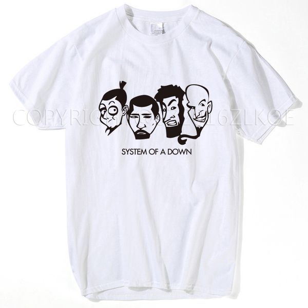 system of a down soad men t shirt 2018 overcome rock metal music men women tees plus size s-xxxl, White;black
system of a down soad men t shirt 2018 overcome rock metal music men women tees plus size s-xxxl, White;black