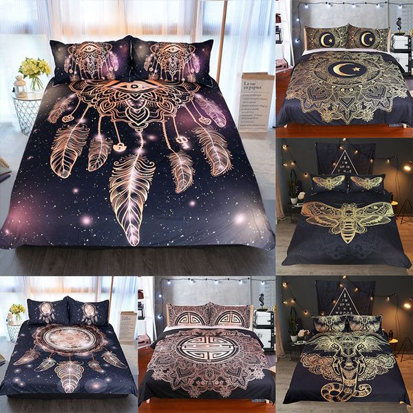 luxury bronzing bedding sets 3pcs/set 3d printed duvet cover pillowcases home bedding supplies christmas decorative gift dhl wx9-1029
luxury bronzing bedding sets 3pcs/set 3d printed duvet cover pillowcases home bedding supplies christmas decorative gift dhl wx9-1029