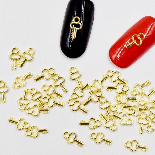 50pcs new golden key nail stickers, 3d metal alloy nail art decoration/charms/studs,nails 3d jewelry h015, Silver;gold
50pcs new golden key nail stickers, 3d metal alloy nail art decoration/charms/studs,nails 3d jewelry h015, Silver;gold