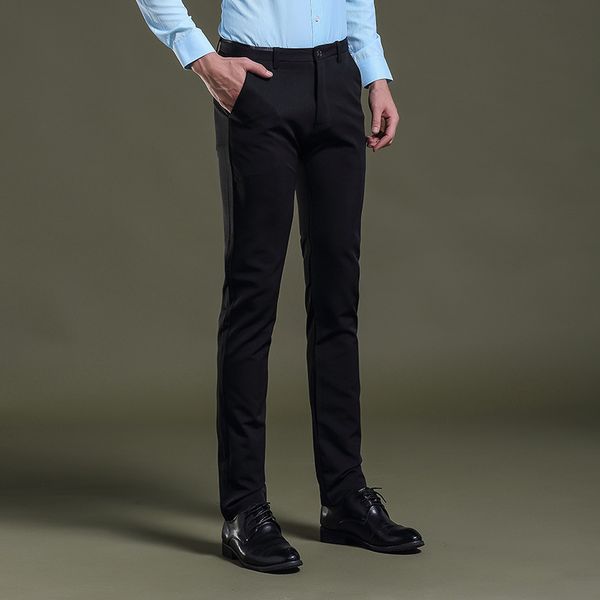 mens black dress pants formal pants slim fit wedding men black suit business casual mens dress trousers perfume masculino, White;black
mens black dress pants formal pants slim fit wedding men black suit business casual mens dress trousers perfume masculino, White;black