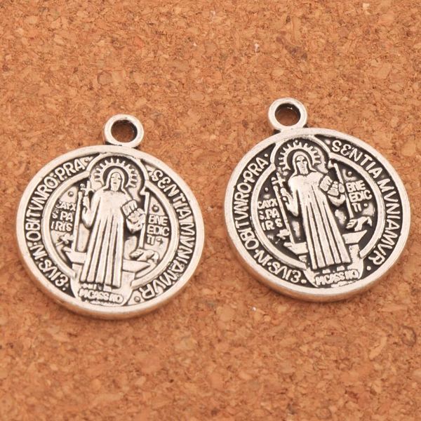 catholicism 25x21mm st benedict nursia patron medal cross charm beads antique silver pendants l1648 jewelry findings components 60pcs/lot, Bronze;silver
catholicism 25x21mm st benedict nursia patron medal cross charm beads antique silver pendants l1648 jewelry findings components 60pcs/lot, Bronze;silver