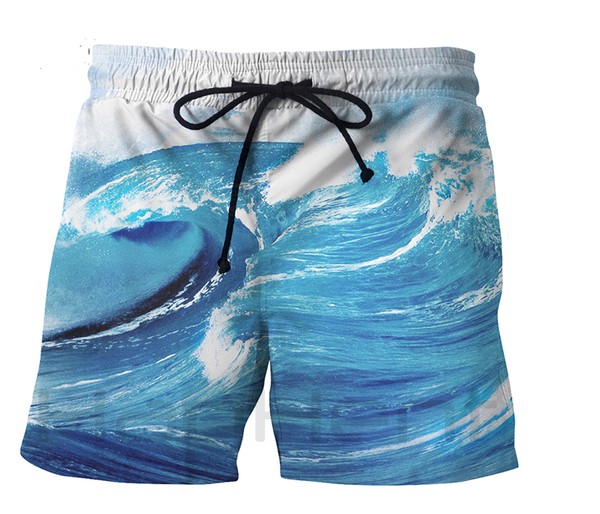 new fashion short pants sea waves prints 3d shorts women men hipster beach shorts dkk02, White;black
new fashion short pants sea waves prints 3d shorts women men hipster beach shorts dkk02, White;black