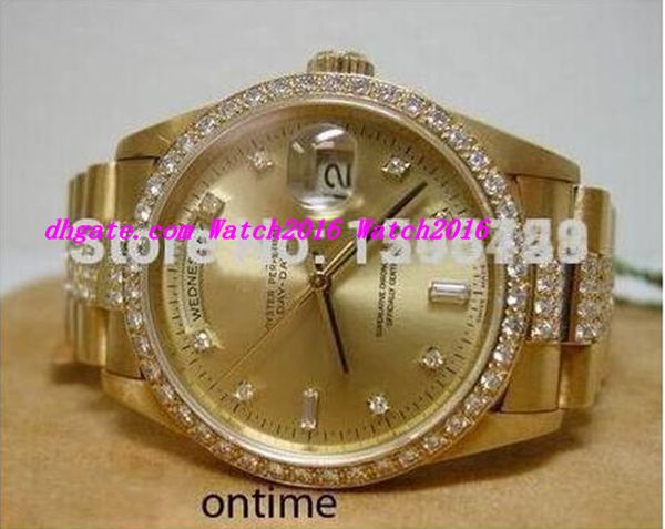luxury watches wristwatch new model mens day/date ii diamond bezel watch men gold super crown watches automatic mens men's watch watches
luxury watches wristwatch new model mens day/date ii diamond bezel watch men gold super crown watches automatic mens men's watch watches
