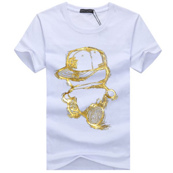 men bronzing tshirts summer crew neck short sleeve gold europe russia gentleman cartoon print big size cotton tees, White;black
men bronzing tshirts summer crew neck short sleeve gold europe russia gentleman cartoon print big size cotton tees, White;black