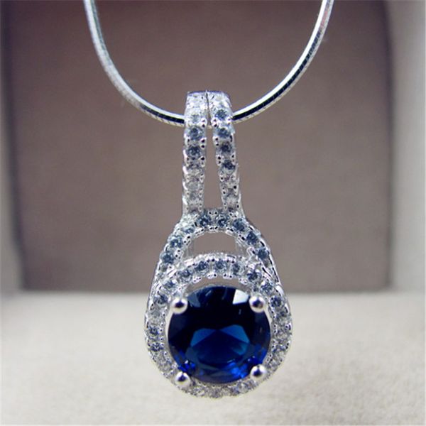 necklace pendants for women luxury fine sterling silver jewelry blue/white round cubic zirconia stone pendant bijoux no chain
necklace pendants for women luxury fine sterling silver jewelry blue/white round cubic zirconia stone pendant bijoux no chain