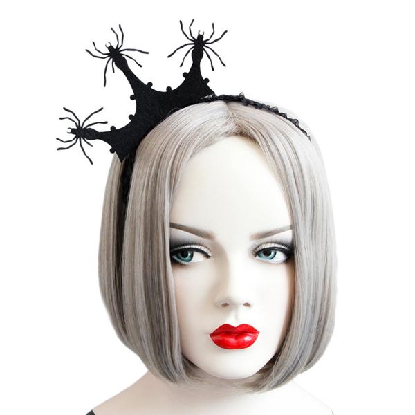 missky women black elegant spider design crown headwear delicate hair clasp for halloween party
missky women black elegant spider design crown headwear delicate hair clasp for halloween party