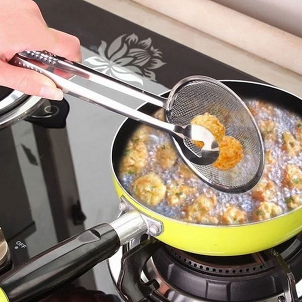 multi-functional filter spoon with clip food kitchen oil-frying stainless steel clamp strainer set kitchen tools bbq filter
multi-functional filter spoon with clip food kitchen oil-frying stainless steel clamp strainer set kitchen tools bbq filter