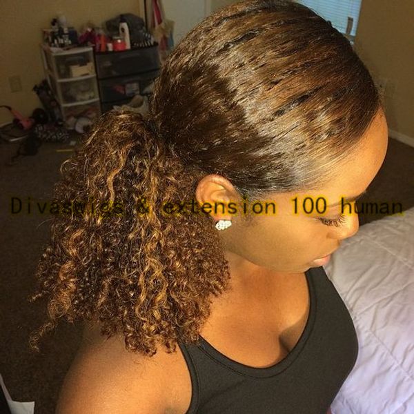 virgin brazilian hair kinky curly ponytail hairpiece clip in human hair drawstring ponytail extensions 120g brown black
virgin brazilian hair kinky curly ponytail hairpiece clip in human hair drawstring ponytail extensions 120g brown black