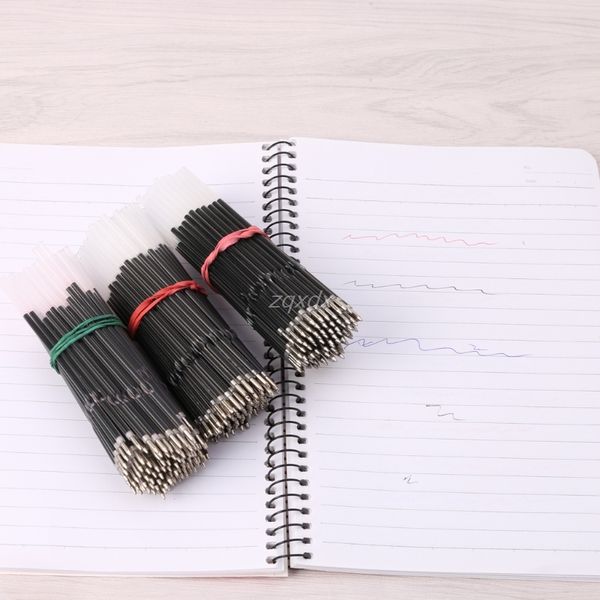 100pcs roller ball ballpoint pen 0.7mm stander refill lead rods black blue red office school writing supplies july, Black;red
100pcs roller ball ballpoint pen 0.7mm stander refill lead rods black blue red office school writing supplies july, Black;red