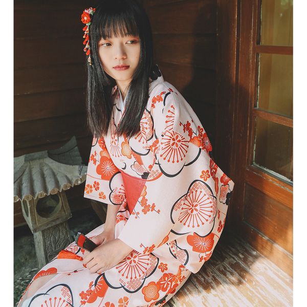 2018 summer japanese yukata robes kimono pajamas sets warm thickening cotton bathrobe pyjamas loose style sleepwear leisure love, Red
2018 summer japanese yukata robes kimono pajamas sets warm thickening cotton bathrobe pyjamas loose style sleepwear leisure love, Red