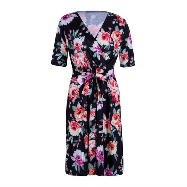 maternity dress women half sleeve v-neck bandage belt print dresses pregnancy clothes vintage summer fashion women dress vestido, White;black
maternity dress women half sleeve v-neck bandage belt print dresses pregnancy clothes vintage summer fashion women dress vestido, White;black