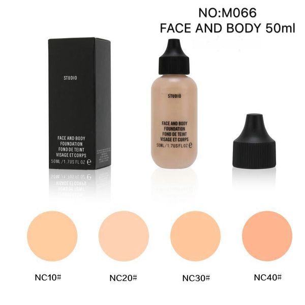 6 шт. / Лот 2019 НОВЫЙ Бренд Макияж для лица и тела Фонд Жидкость 50 МЛ