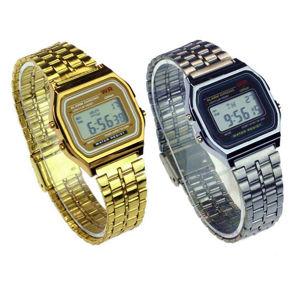 Hot Sale Multifunction WR F91W Fashion Watches metal watchband LED Change Watch Sport A159W Watch For Student Kids 2018 good
Hot Sale Multifunction WR F91W Fashion Watches metal watchband LED Change Watch Sport A159W Watch For Student Kids 2018 good