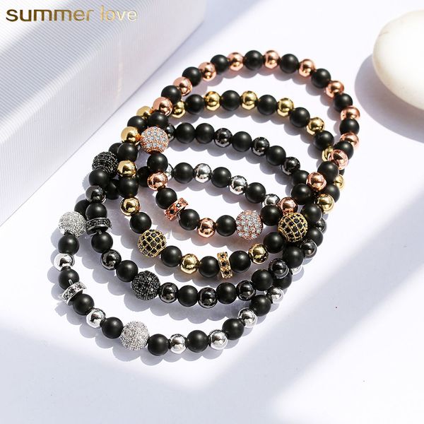 6mm natural stone beads bracelet new fashion mix color elastic copper beads bracelets for women men big small bead anti-fatigue bracelet fe, Black
6mm natural stone beads bracelet new fashion mix color elastic copper beads bracelets for women men big small bead anti-fatigue bracelet fe, Black
