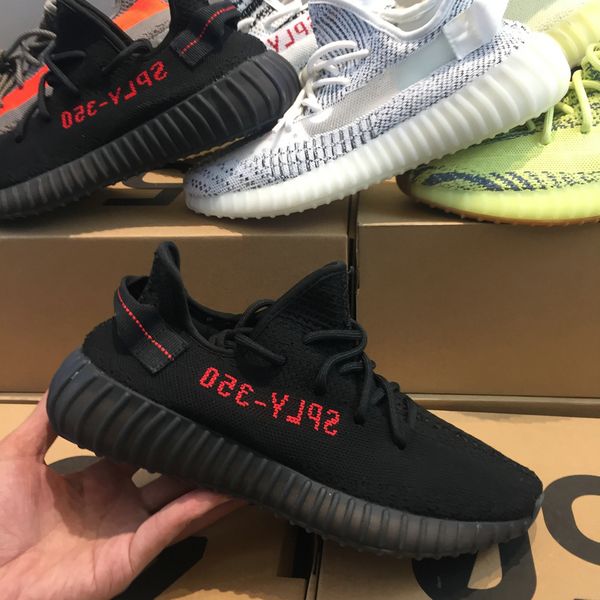 splv v2 static butter zebra black red running shoes cream white new designer mens sneakers with box, White;red
splv v2 static butter zebra black red running shoes cream white new designer mens sneakers with box, White;red