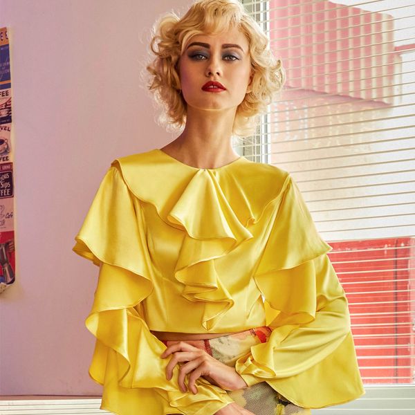 clocolor женщины блузки рубашки 2018 новая мода плюс размер топы оборками обычная желтая молния элегантные женские рубашки блузки, White
clocolor женщины блузки рубашки 2018 новая мода плюс размер топы оборками обычная желтая молния элегантные женские рубашки блузки, White