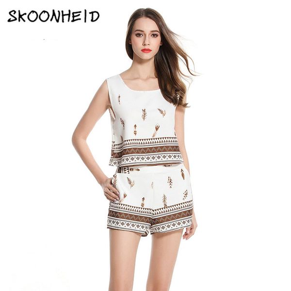 two piece dress 2021 summer fashion casual suit sleeveless o-neck and short women 2 elastic waist set flowers print chiffon sets, White
two piece dress 2021 summer fashion casual suit sleeveless o-neck and short women 2 elastic waist set flowers print chiffon sets, White