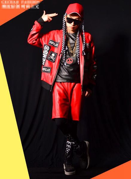man han edition of the new boutique personality anchor bar singer stage costumes dance dress red buiter splicing baseball uniform m - 2 xl, Black;red
man han edition of the new boutique personality anchor bar singer stage costumes dance dress red buiter splicing baseball uniform m - 2 xl, Black;red