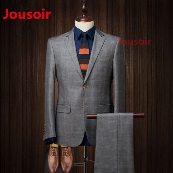 gentlemen men's blue modern fit suit plaid slim fit one button dinner suit cd5, White;black
gentlemen men's blue modern fit suit plaid slim fit one button dinner suit cd5, White;black