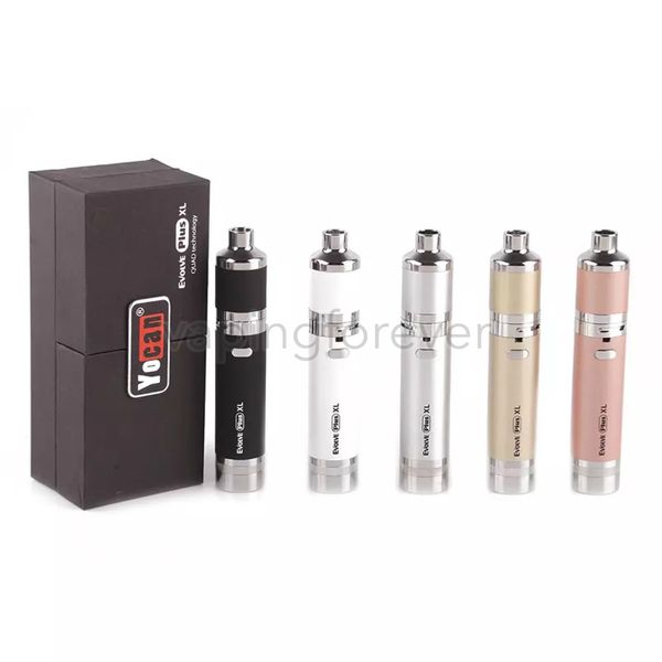 Yocan Evolve Plus XL Wax Dab Vape Pen Kit 1400 мАч аккумулятор с четырехъядерной катушкой съемный встроенный двойной отсек Силиконовая Банка
Yocan Evolve Plus XL Wax Dab Vape Pen Kit 1400 мАч аккумулятор с четырехъядерной катушкой съемный встроенный двойной отсек Силиконовая Банка