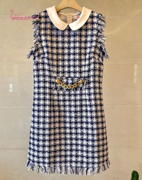 queenlifeart" women's winters tweed couture tweed case grain of new fund of 2018 autumn dress set for lady tow-piece for win, Gray
queenlifeart" women's winters tweed couture tweed case grain of new fund of 2018 autumn dress set for lady tow-piece for win, Gray