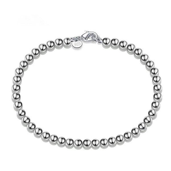 wholesale silver plated chain bracelets for women vintage jewelry 4mm silver hollow beads bracelet femme gift accessories bijoux, Black
wholesale silver plated chain bracelets for women vintage jewelry 4mm silver hollow beads bracelet femme gift accessories bijoux, Black