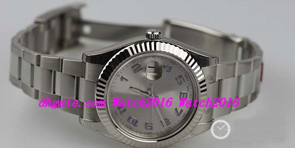 luxury stainless steel bracelet #116334 silver blue 40mm steel arabic dial dress men's watch mechanical automatic man watch wristwatch
luxury stainless steel bracelet #116334 silver blue 40mm steel arabic dial dress men's watch mechanical automatic man watch wristwatch