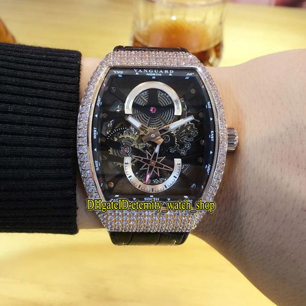vanguard watch high-quality men's collection vanguard v 45 s6 sqt nr br (nr) black skeleton dial automatic mens watch iced out diamonds, Slivery;golden
vanguard watch high-quality men's collection vanguard v 45 s6 sqt nr br (nr) black skeleton dial automatic mens watch iced out diamonds, Slivery;golden