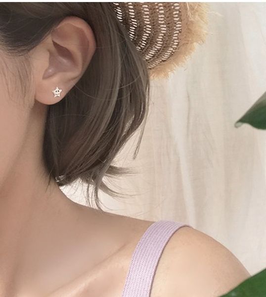s925 stud earrings womens smily star silver sterling ear studs fashion earrings, Golden;silver
s925 stud earrings womens smily star silver sterling ear studs fashion earrings, Golden;silver