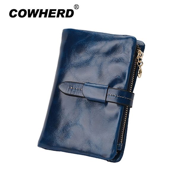 layer genuine oil wax leather women wallet fold purse short design fashion vintage coin wallets bag 1029, Red;black
layer genuine oil wax leather women wallet fold purse short design fashion vintage coin wallets bag 1029, Red;black