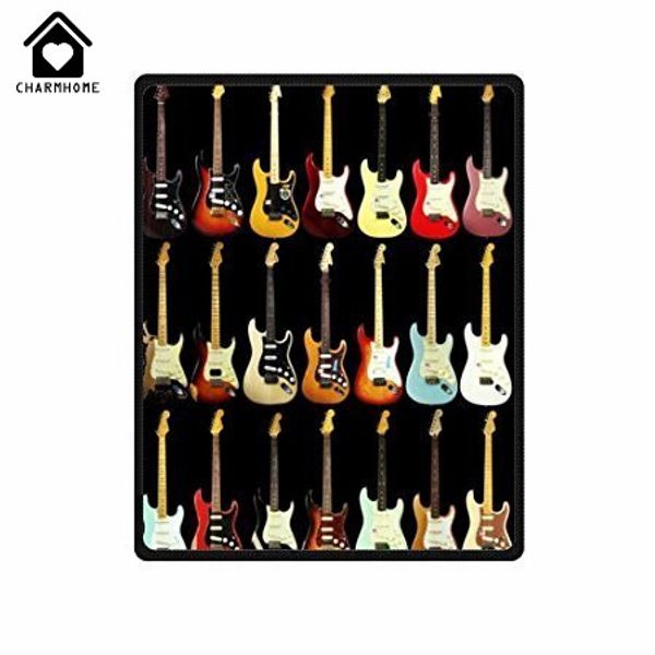charmhome custom guitar music pattern flannel fleece blanket sofa bed throw blanket kid warm 150x200cm
charmhome custom guitar music pattern flannel fleece blanket sofa bed throw blanket kid warm 150x200cm