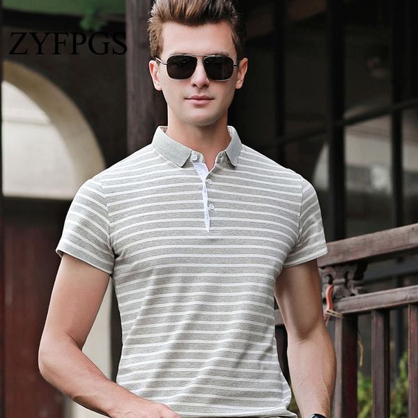 zyfpgs new shirts stripe men's slim fit casual short-sleeved shirts solid male cotton clothing 2018 summer l0613, White;black
zyfpgs new shirts stripe men's slim fit casual short-sleeved shirts solid male cotton clothing 2018 summer l0613, White;black