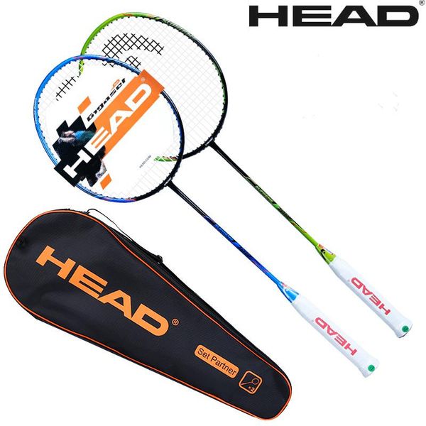 2 pieces head badminton rackets carbon light badminton racquet sports sm700 with strung for couple
2 pieces head badminton rackets carbon light badminton racquet sports sm700 with strung for couple