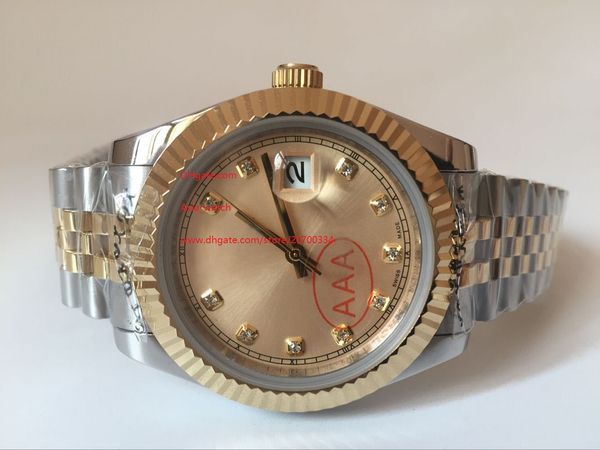 factory supplier sapphire diamond 41mm 126333 automatic mechanical mens men's watch watches men's fashion wristwatch, Slivery;brown
factory supplier sapphire diamond 41mm 126333 automatic mechanical mens men's watch watches men's fashion wristwatch, Slivery;brown