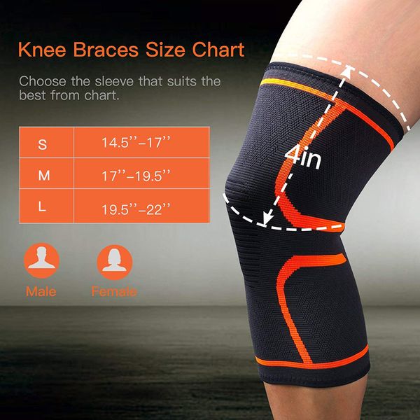 2pcs knee support sleeves compression knee recovery sleeves for running jogging hiking bb55, Black;gray
2pcs knee support sleeves compression knee recovery sleeves for running jogging hiking bb55, Black;gray
