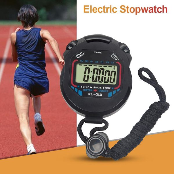 electric satch running satch timer sports, Black