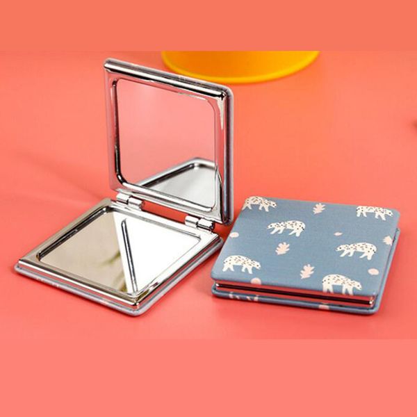 js 1 pcs portable double sides pocket make up mirror stainless compact folded portable small double-sided pu leather cosmetic
js 1 pcs portable double sides pocket make up mirror stainless compact folded portable small double-sided pu leather cosmetic