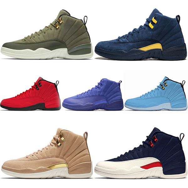 with box 12 12s men basketball shoes psny cp3 class of 2003 michigan bulls red university blue college navy designer trainer sport sneaker, White;red
with box 12 12s men basketball shoes psny cp3 class of 2003 michigan bulls red university blue college navy designer trainer sport sneaker, White;red