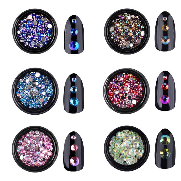 1 box symphony ab nail art rhinestone decorations flatback charm diy nail jewelry accessories manicure tools, Silver;gold
1 box symphony ab nail art rhinestone decorations flatback charm diy nail jewelry accessories manicure tools, Silver;gold