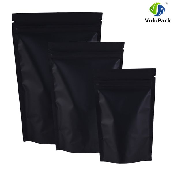 12x18cm (4.7x7inch) 100pcs barrier heat seal Retail Package bag black aluminum foil ziplock stand up pouches for tea snacks
12x18cm (4.7x7inch) 100pcs barrier heat seal Retail Package bag black aluminum foil ziplock stand up pouches for tea snacks