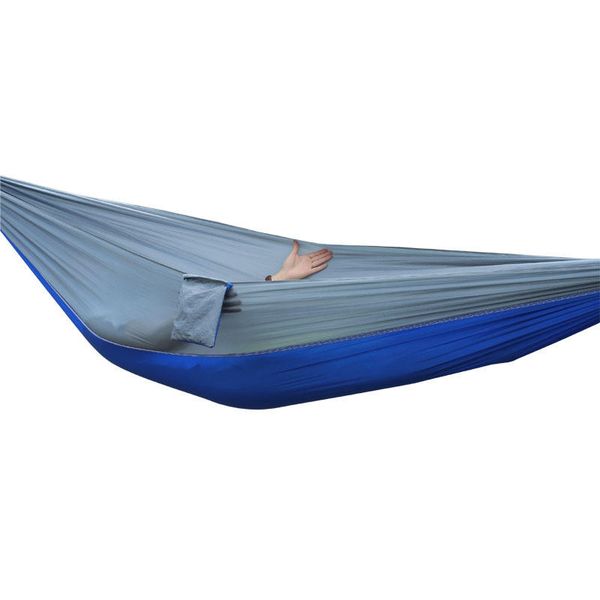 upgraded type 270x140cm 210t nylon double hammock portable swing bed max load 250kg lightweight nylon portable hammock 
upgraded type 270x140cm 210t nylon double hammock portable swing bed max load 250kg lightweight nylon portable hammock